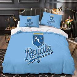 Kansas City Royals Bedding Set Quilt Cover Without Filler (Online Order Only)