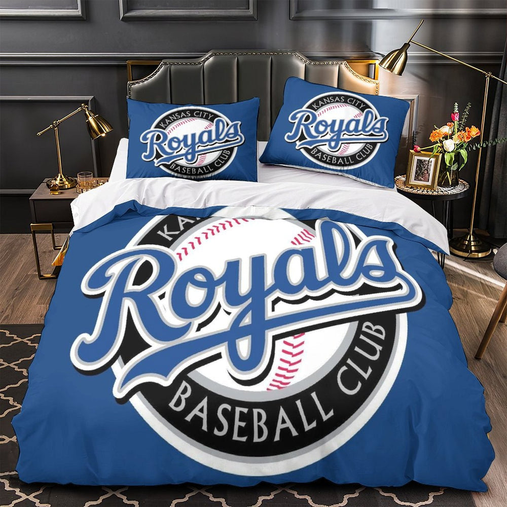 Kansas City Royals Bedding Set Quilt Cover Without Filler (Online Order Only)