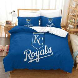 Kansas City Royals Bedding Set Quilt Cover Without Filler (Online Order Only)