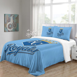 Kansas City Royals Bedding Set Quilt Cover Without Filler (Online Order Only)