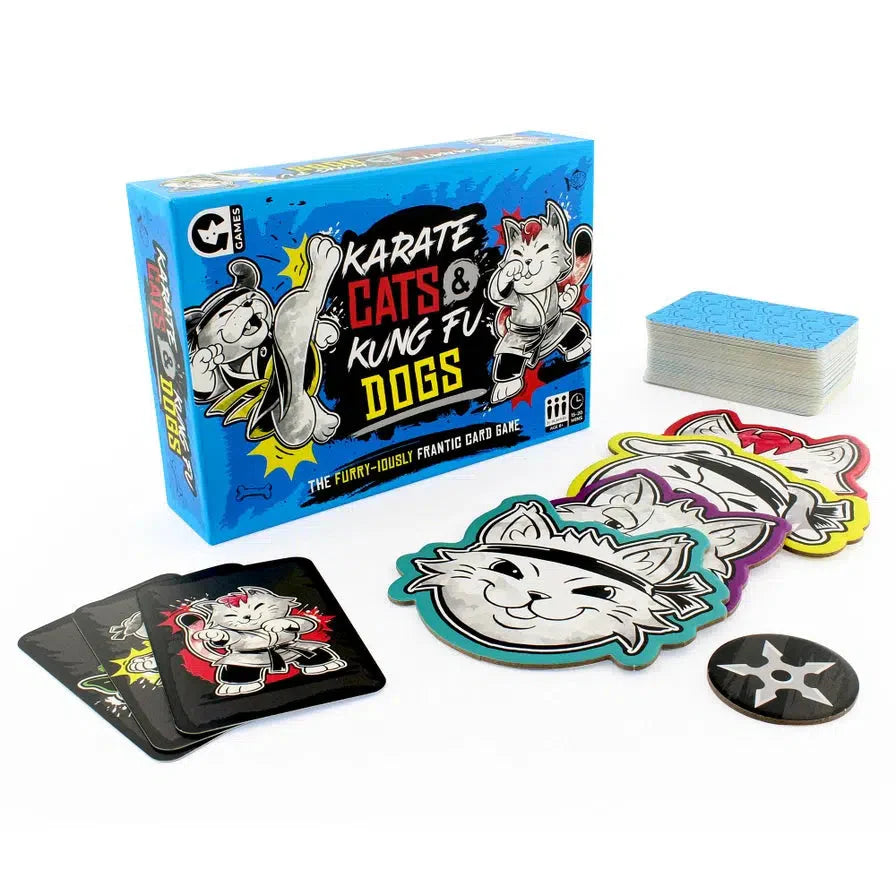 Karate Cats & Kung Fu Dogs Card Game Ginger Fox (ONLINE ORDER ONLY)