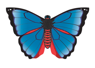 32" Nylon Karner Blue Butterfly (ONLINE ORDER ONLY)