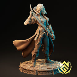 Black Lotus Katerina – Fantasy Rogue Miniature & Bust (ONLINE ORDER ONLY)