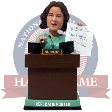 Katie Porter United States Representative Bobblehead (ONLINE ORDER ONLY)