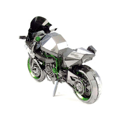 Kawasaki Ninja H2R Motorcycle Premium 3D Steel Model Kit Metal Earth (ONLINE ORDER ONLY)