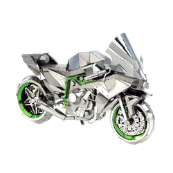 Kawasaki Ninja H2R Motorcycle Premium 3D Steel Model Kit Metal Earth (ONLINE ORDER ONLY)