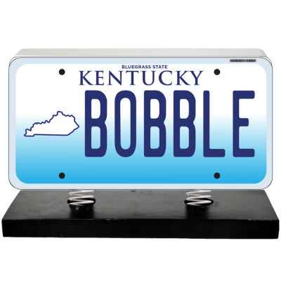 License Plate Bobbles (ONLINE ORDER ONLY)