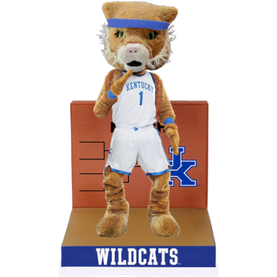 Kentucky Wildcats Basketball The Wildcat Dancing in March Bobblehead (Presale) (ONLINE ORDER ONLY)