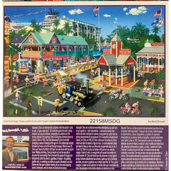 Key West by Alexander Chen 500 Piece Jigsaw Puzzle Sure Lox (ONLINE ORDER ONLY)