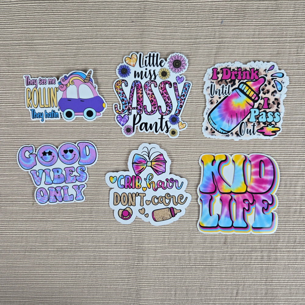 Kid Life Stickers (ONLINE ORDER ONLY)