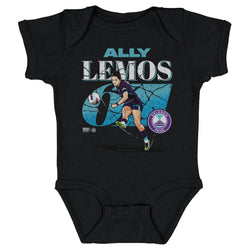 Ally Lemos Orlando Pride Cracked Number WHT (ONLINE ORDER ONLY)
