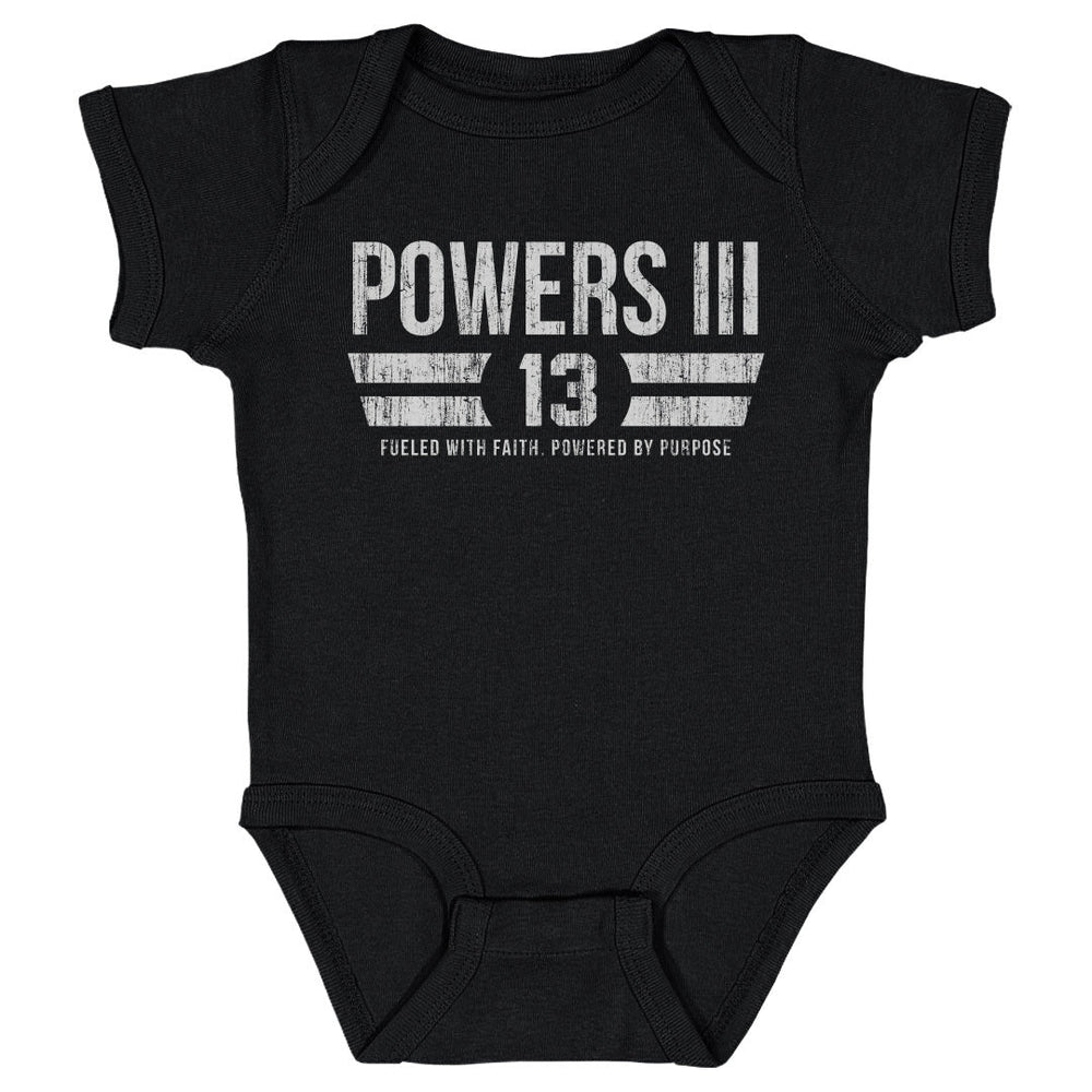 Reggie Powers III College Font WHT (ONLINE ORDER ONLY)