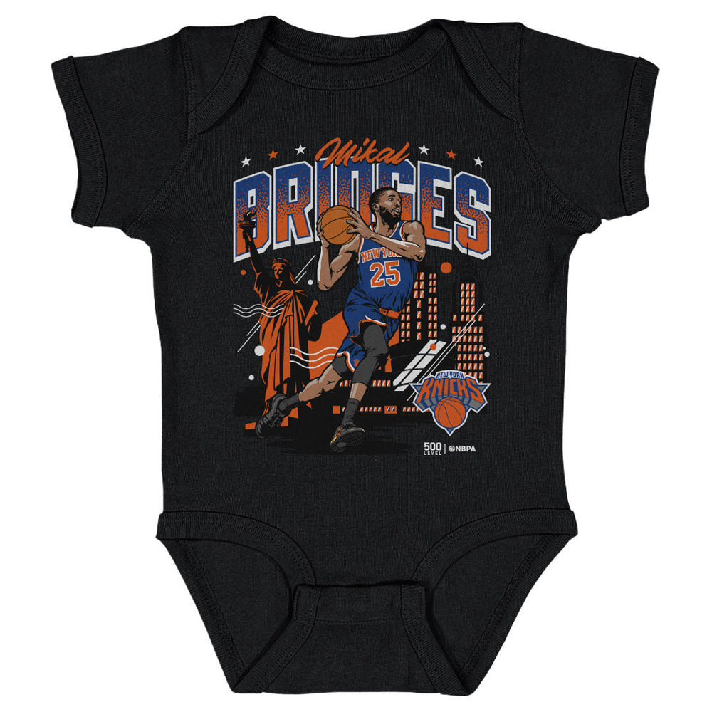 Mikal Bridges New York Knicks Skyline WHT (ONLINE ORDER ONLY)