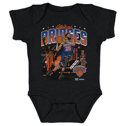 Mikal Bridges New York Knicks Skyline WHT (ONLINE ORDER ONLY)