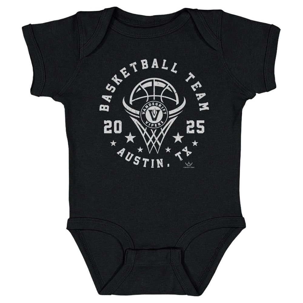 Crown Trio Vandegrift High School Basketball 3 - 2025 WHT (ONLINE ORDER ONLY)