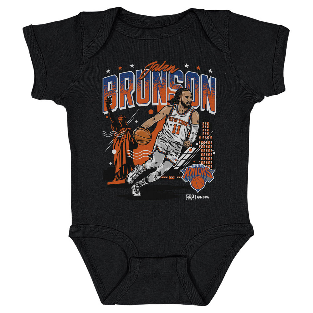 Jalen Brunson New York Knicks Skyline WHT (ONLINE ORDER ONLY)