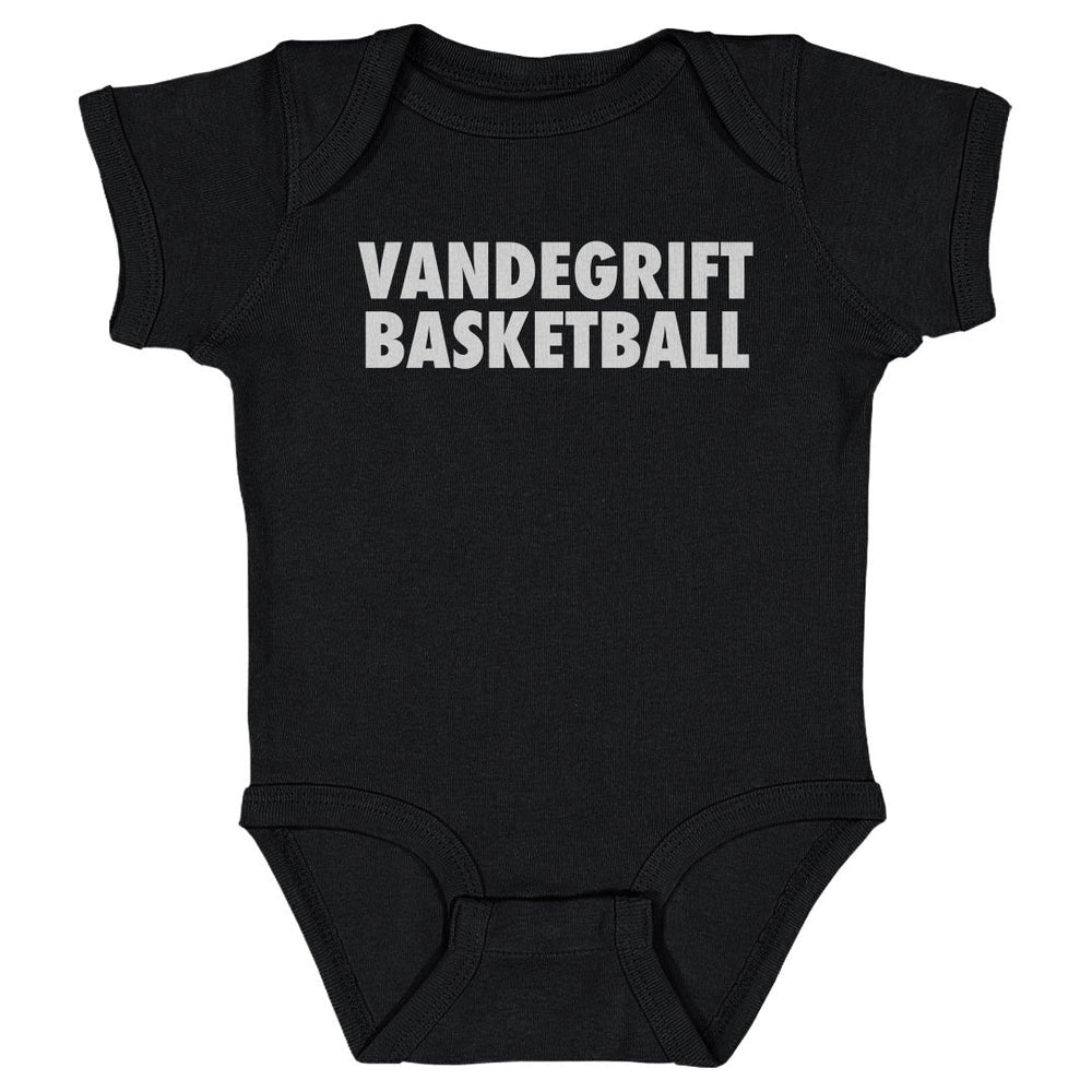 Vandegrift Crown Trio Basketball Label WHT (ONLINE ORDER ONLY)