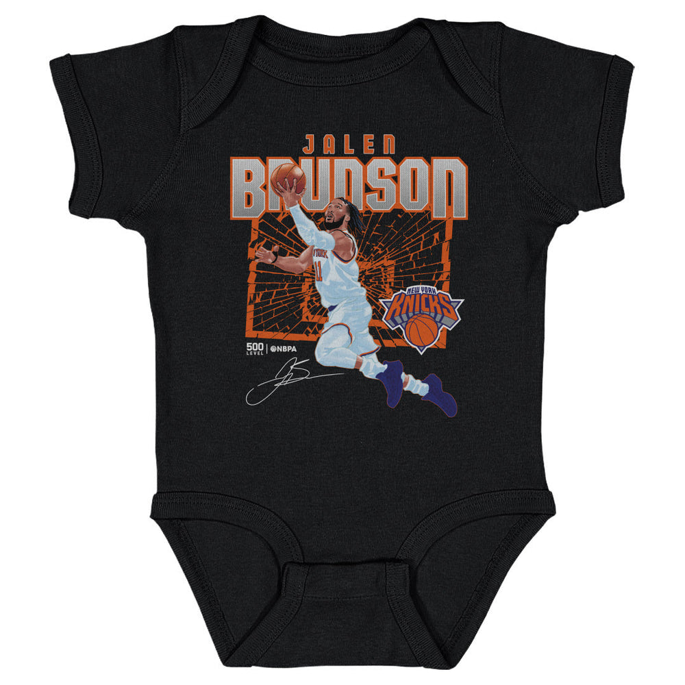 Jalen Brunson New York Knicks Shattered WHT (ONLINE ORDER ONLY)