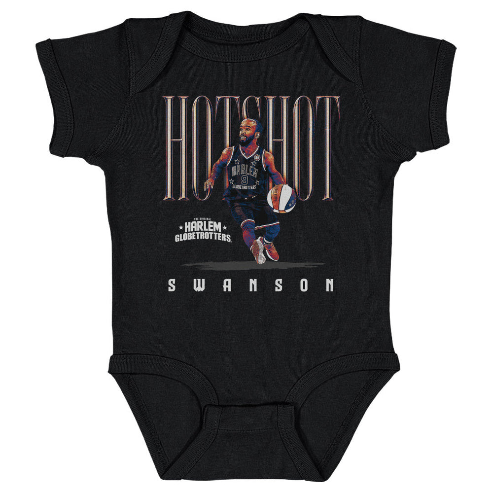 Hot Shot Swanson Harlem Globetrotters Nickname WHT (ONLINE ONLY)