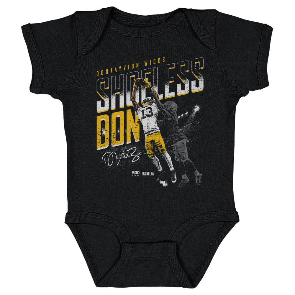 Dontayvion Wicks Green Bay Shoeless Catch WHT (ONLINE ORDER ONLY)
