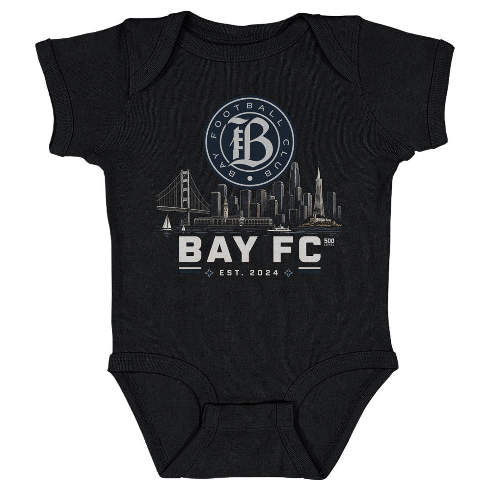 Bay FC Skyline Logo WHT