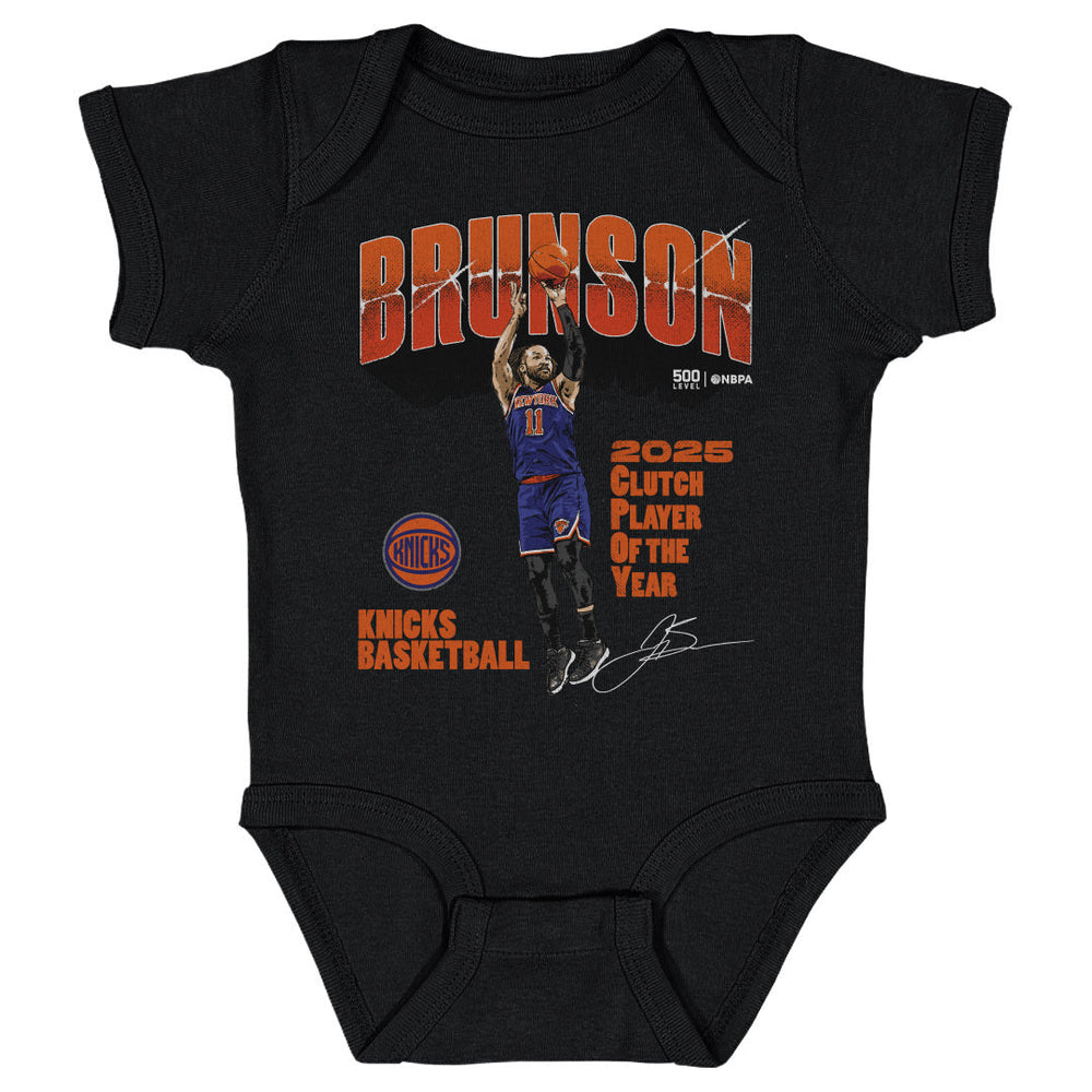 Jalen Brunson New York Knicks 2025 Clutch Player Of The Year WHT (ONLINE ORDER ONLY)