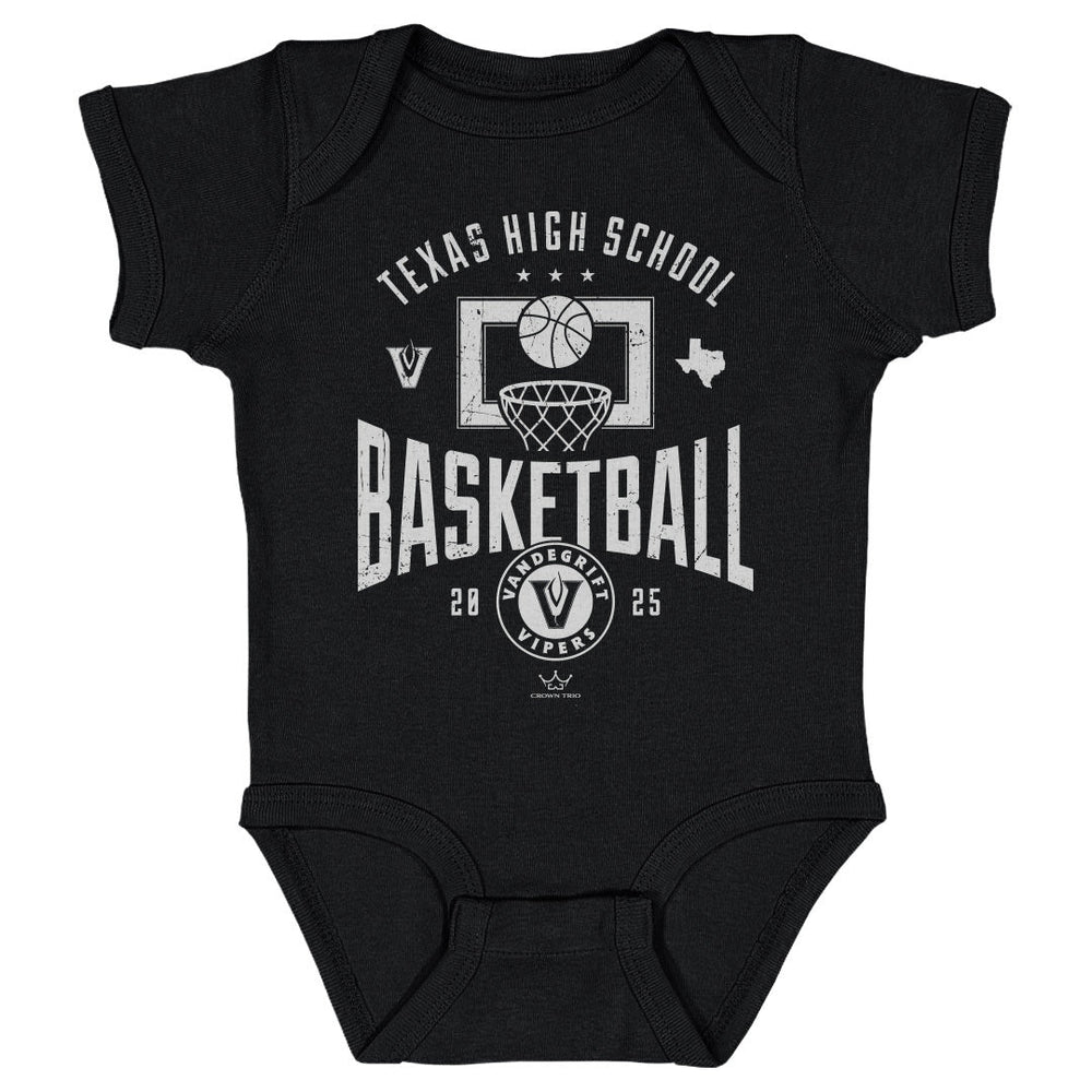 Crown Trio Vandegrift High School Basketball 2 - 2025 WHT (ONLINE ORDER ONLY)