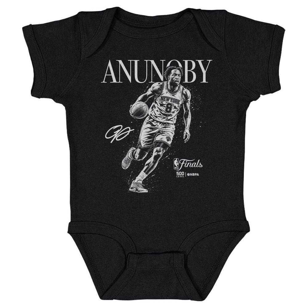 OG Anunoby New York Knicks NBA Finals 2026 Mono WHT (ONLINE ORDER ONLY)