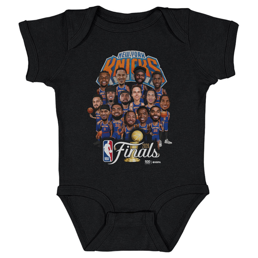 New York Knicks NBA Finals 2026 Caricature WHT (ONLINE ORDER ONLY)