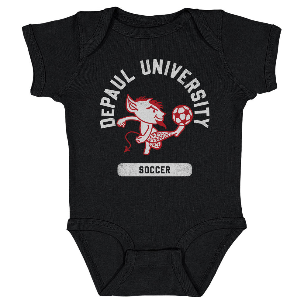 DePaul Blue Demons Mascot Soccer WHT
