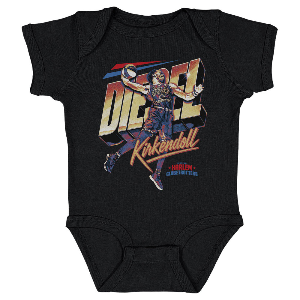 Diesel Kirkendoll Harlem Globetrotters Nickname WHT (ONLINE ONLY)