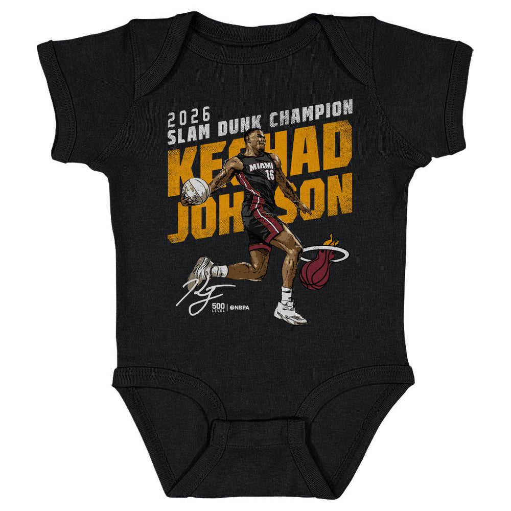 Keshad Johnson Miami Heat 2026 Slam Dunk Champion WHT (ONLINE ORDER ONLY)