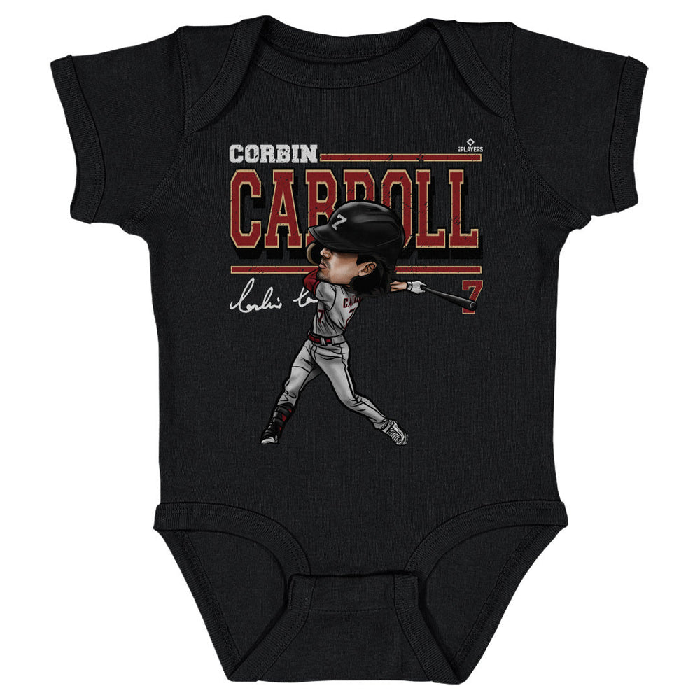 Corbin Carroll Arizona Cartoon WHT (ONLINE ORDER ONLY)