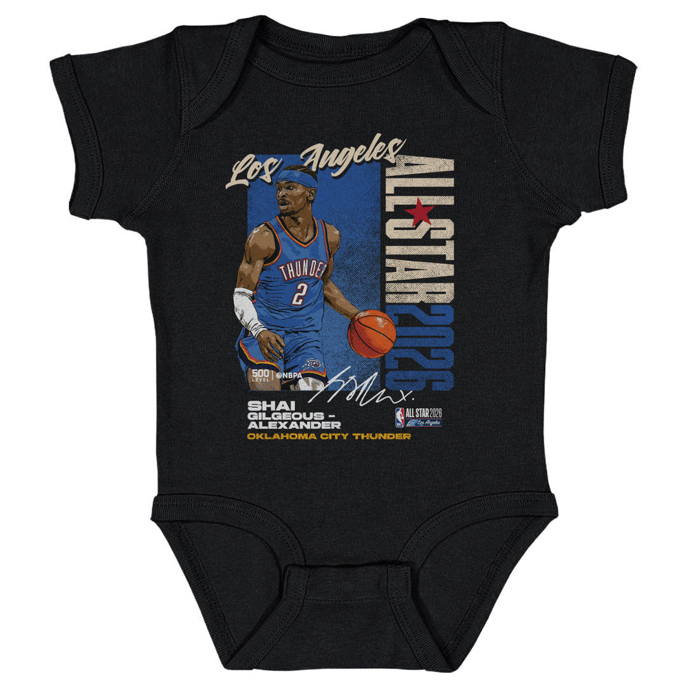 Shai Gilgeous-Alexander Oklahoma City Thunder 2026 NBA All-Star Vertical WHT (ONLINE ORDER ONLY)