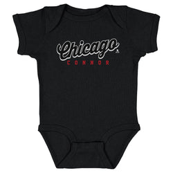 Connor Bedard Chicago Script Connor WHT (ONLINE ORDER ONLY)