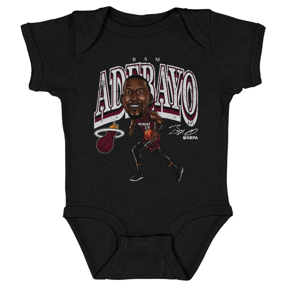 Bam Adebayo Miami Heat Cartoon WHT (ONLINE ORDER ONLY)