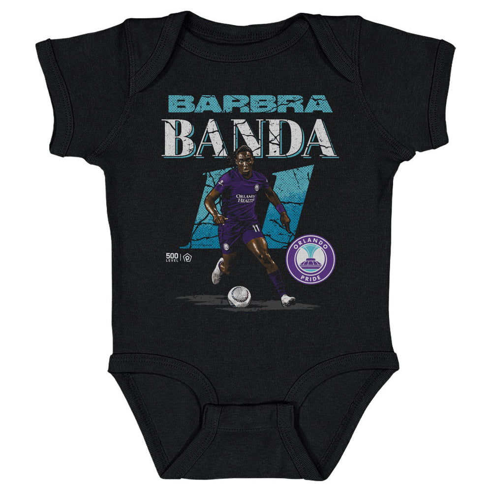 Barbra Banda Orlando Pride Cracked Number WHT (ONLINE ORDER ONLY)