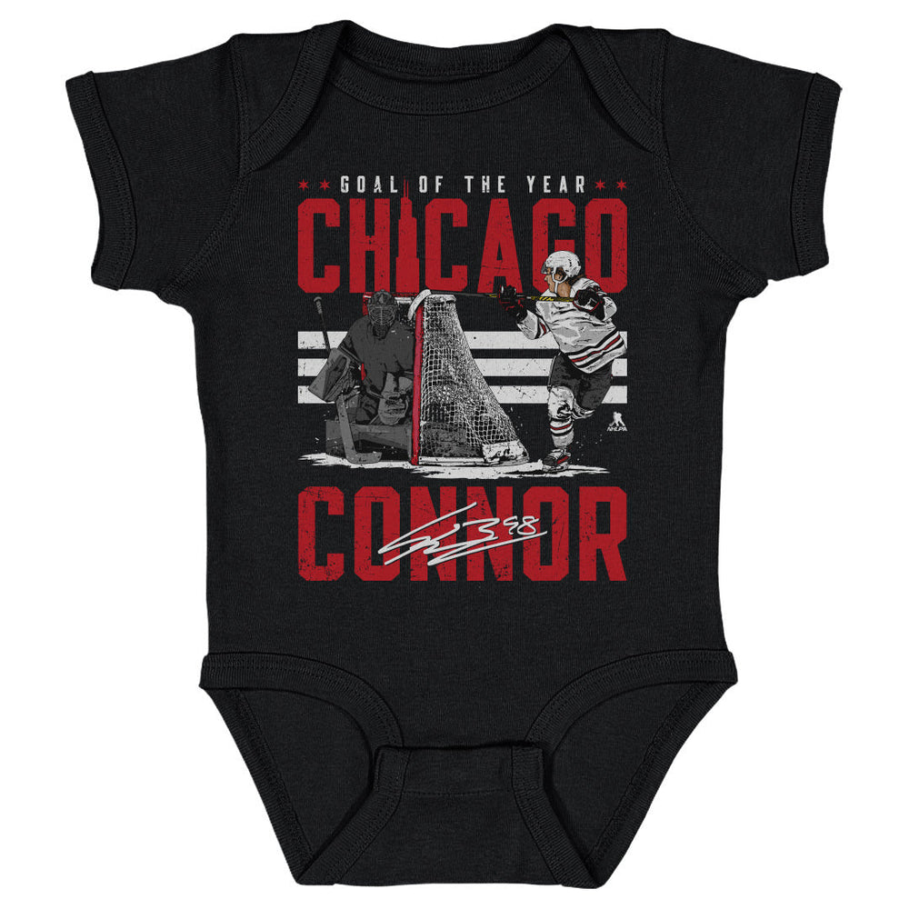 Connor Bedard Chicago Goal Of The Year WHT (ONLINE ORDER ONLY)