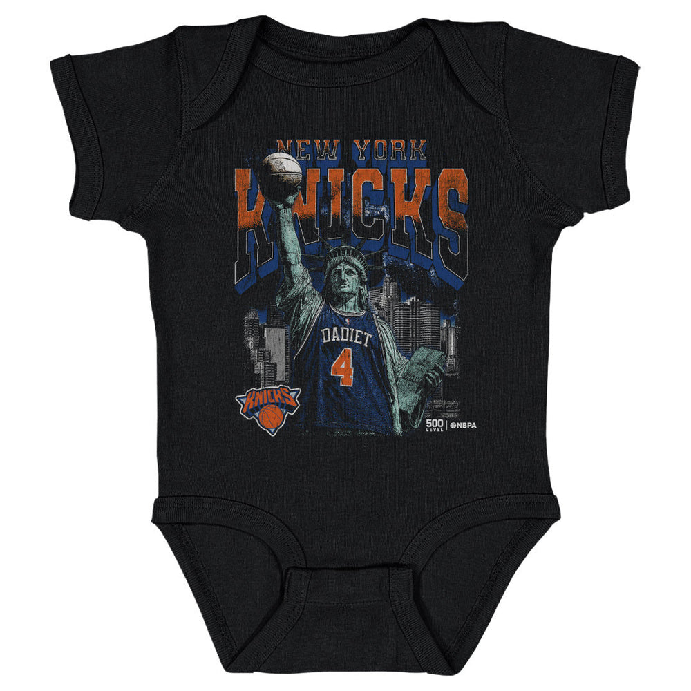 Pacome Dadiet New York Knicks Statue Of Liberty WHT (ONLINE ORDER ONLY)