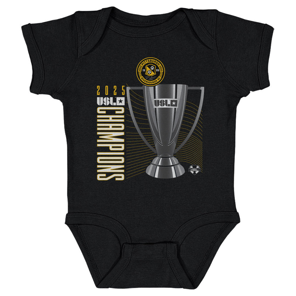 Pittsburgh Riverhounds SC 2025 USL Championship Final Champions Trophy WHT (ONLINE ORDER ONLY)