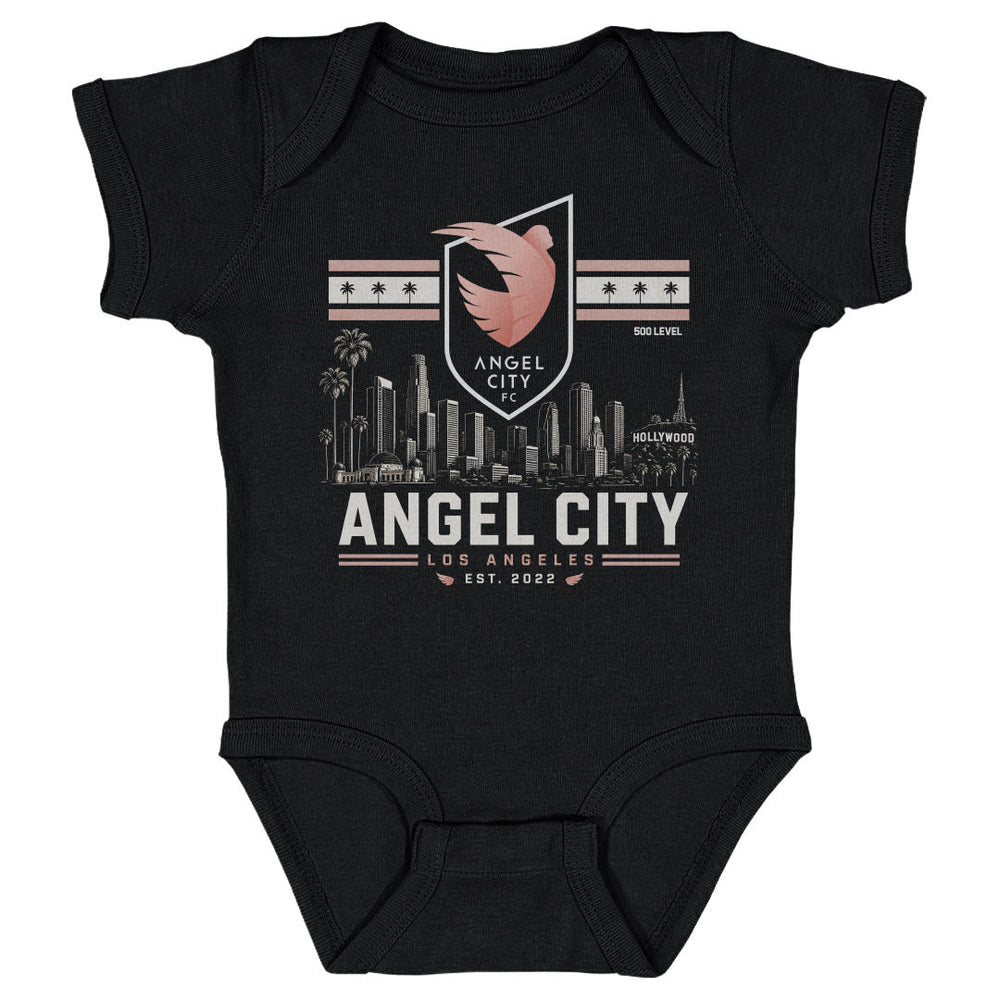 Angel City FC Skyline Logo WHT