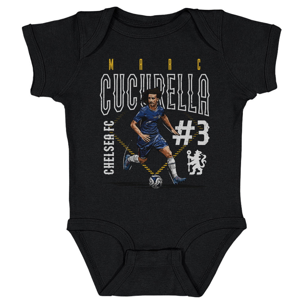 Marc Cucurella Chelsea FC Outline Number WHT (ONLINE ORDER ONLY)