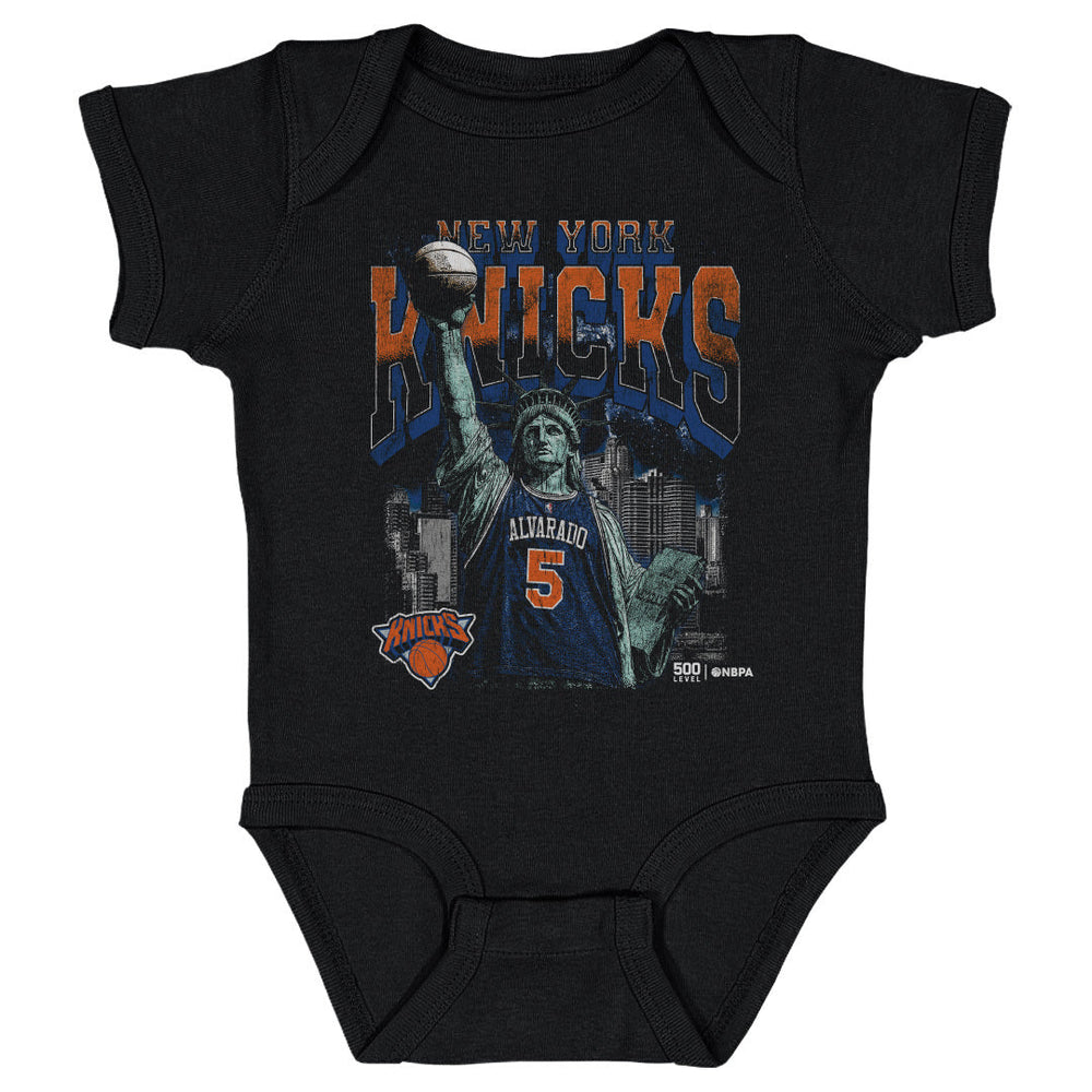 Jose Alvarado New York Knicks Statue Of Liberty WHT (ONLINE ORDER ONLY)