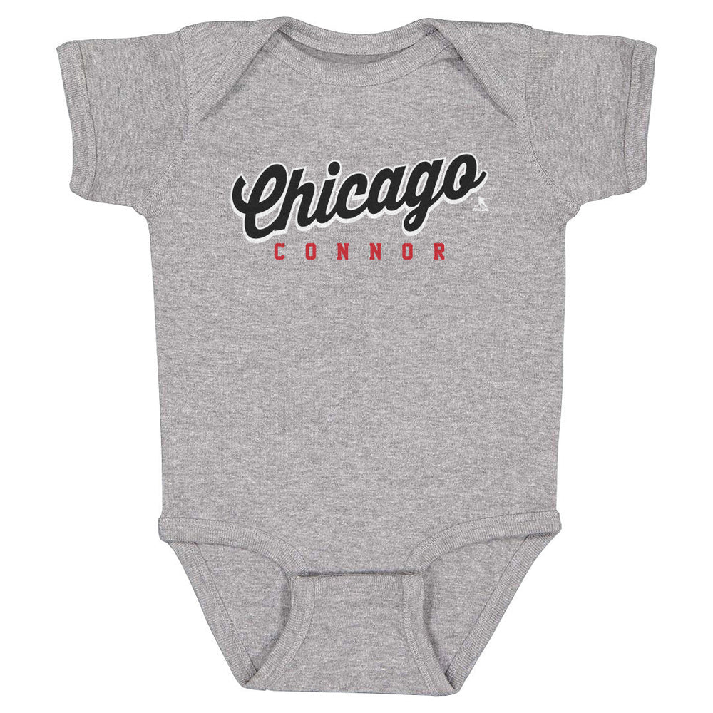 Connor Bedard Chicago Script Connor WHT (ONLINE ORDER ONLY)