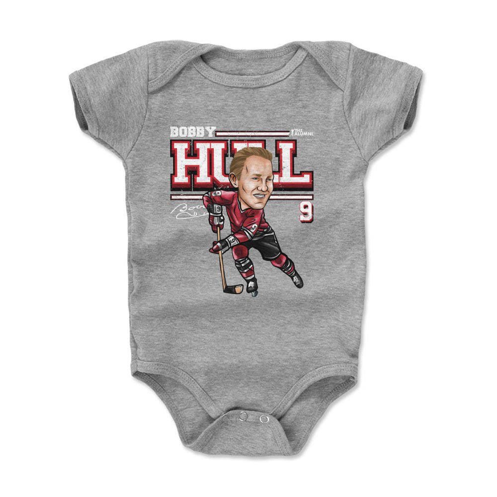 Bobby Hull Chicago Cartoon WHT (ONLINE ORDER ONLY)