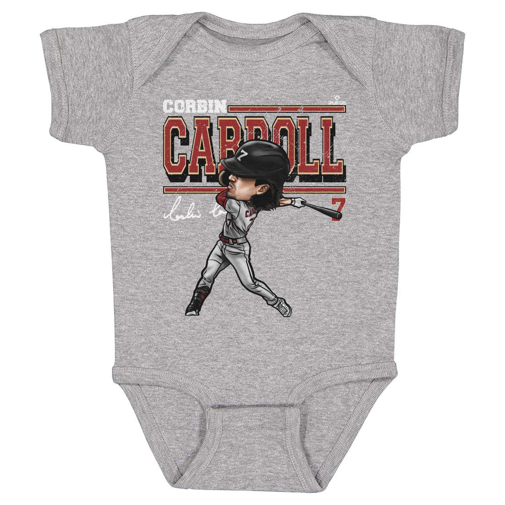 Corbin Carroll Arizona Cartoon WHT (ONLINE ORDER ONLY)