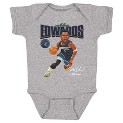 Anthony Edwards Minnesota Timberwolves Caricature WHT
