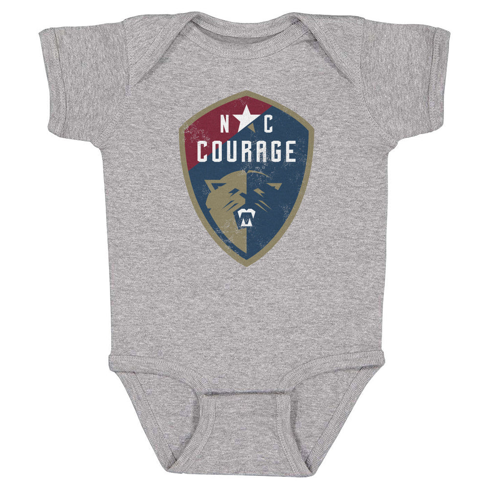 North Carolina Courage Vintage Primary Logo WHT (ONLINE ORDER ONLY)