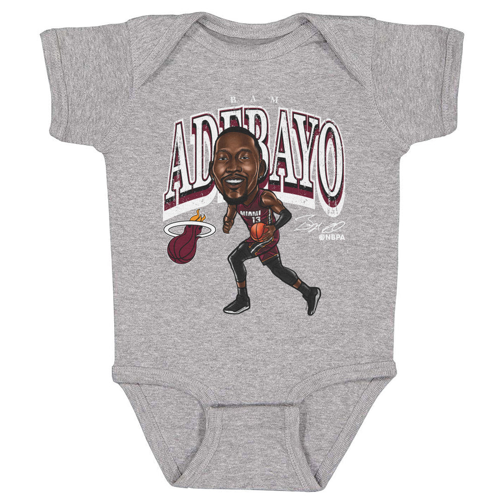 Bam Adebayo Miami Heat Cartoon WHT (ONLINE ORDER ONLY)