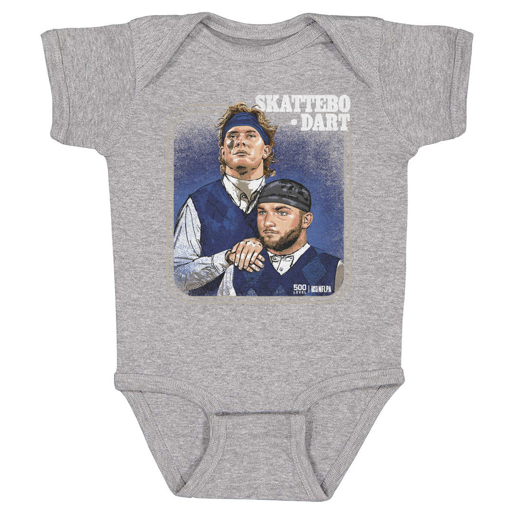 Jaxson Dart & Cam Skattebo New York G Step Brothers WHT (ONLINE ORDER ONLY)